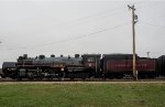 CP 2816 in profile; stopped in the yard before the public event 